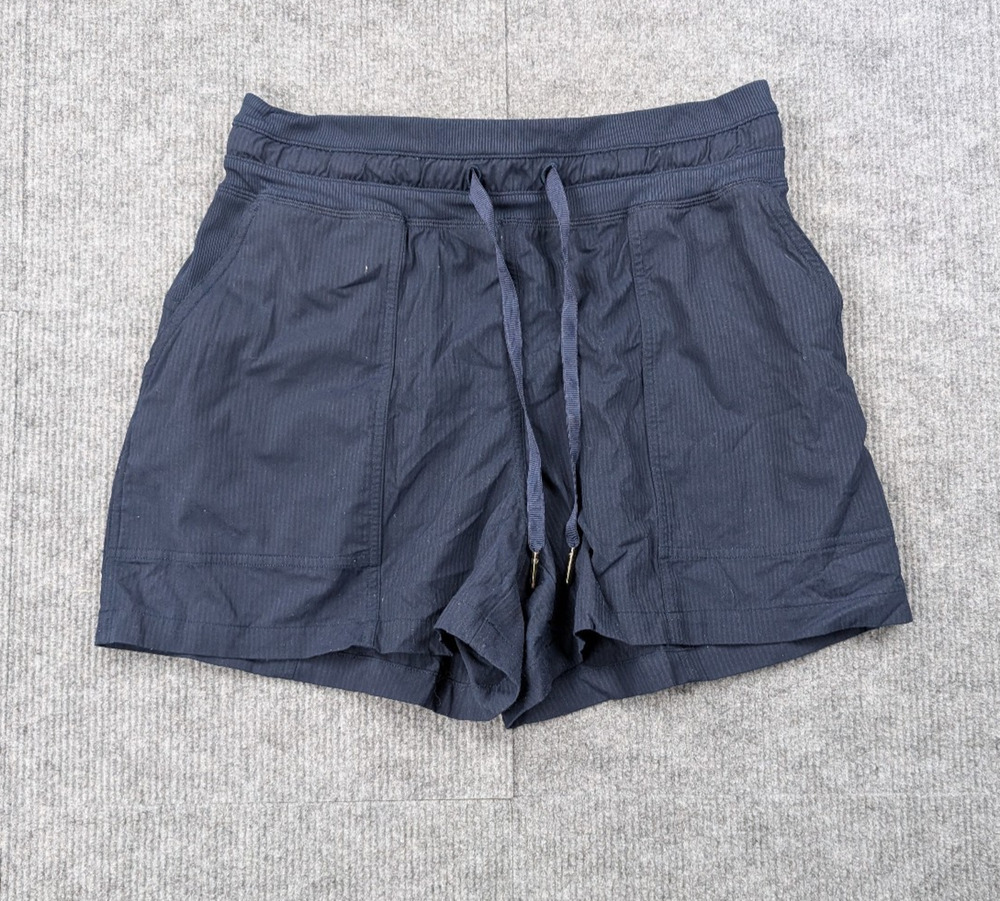 Lululemon Dance Studio Shorts Womens 4 Blue Athletic Unlined Training Gym High